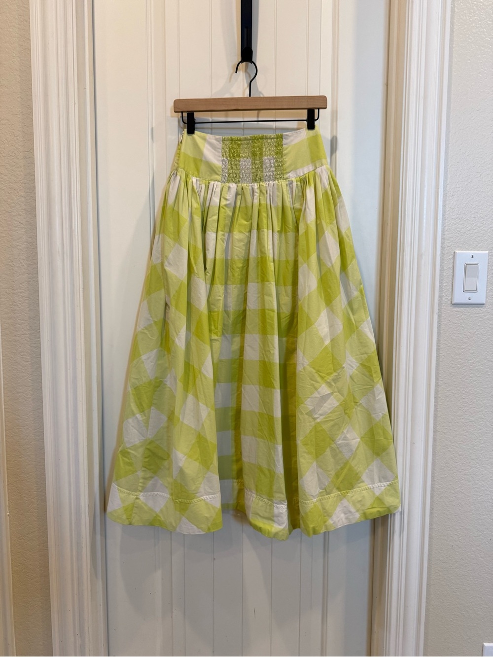 Maeve Gingham Full Skirt - Picture 5 of 8